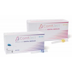 3D Dental Essentials Premium Dental Needles 27G X 30mm LONG   0.4 X 30mm ) Box/100)